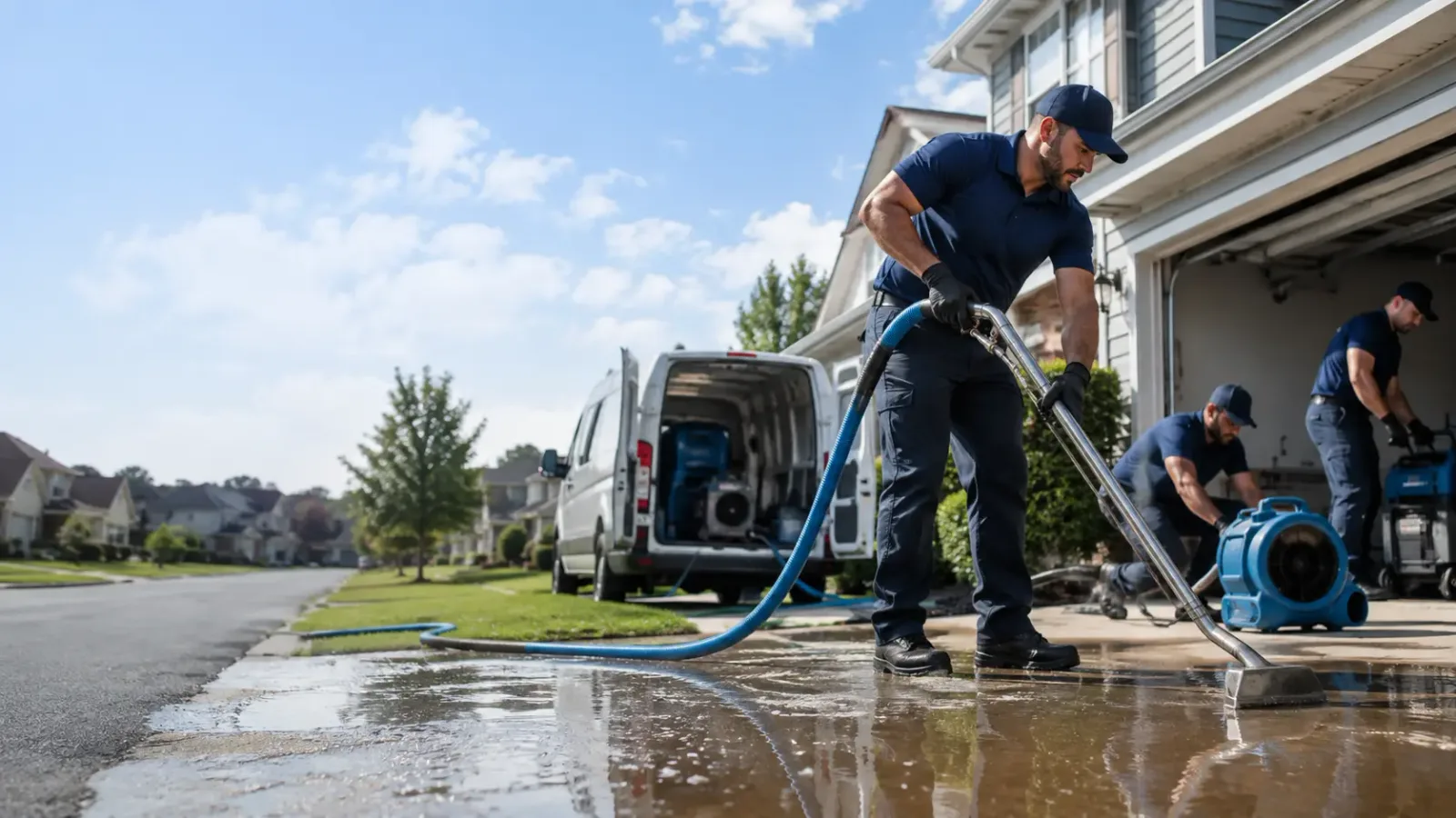 Flood Damage Restoration in Topinabee, MI